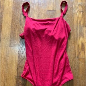 HOLLISTER RED BODYSUIT
